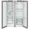 Liebherr XRFsf 5240 Plus American Fridge Freezer, Stainless Steel, D Rated,  Plumbed
