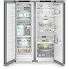 Liebherr XRFsf 5245 Plus American Fridge Freezer, Silver, C Rated,  Plumbed