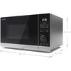 Sharp YC-PS254AU-S Microwave, Silver