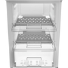 Zenith ZFS4584W Static Under Counter Freezer, White, E Rated