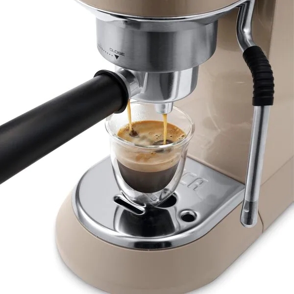 DeLonghi EC885.BG Dedica Arte Manual Espresso Coffee Maker with Milk