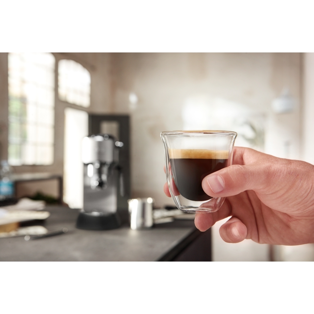 DeLonghi EC885.M Dedica Arte Manual Espresso Coffee Maker with Milk