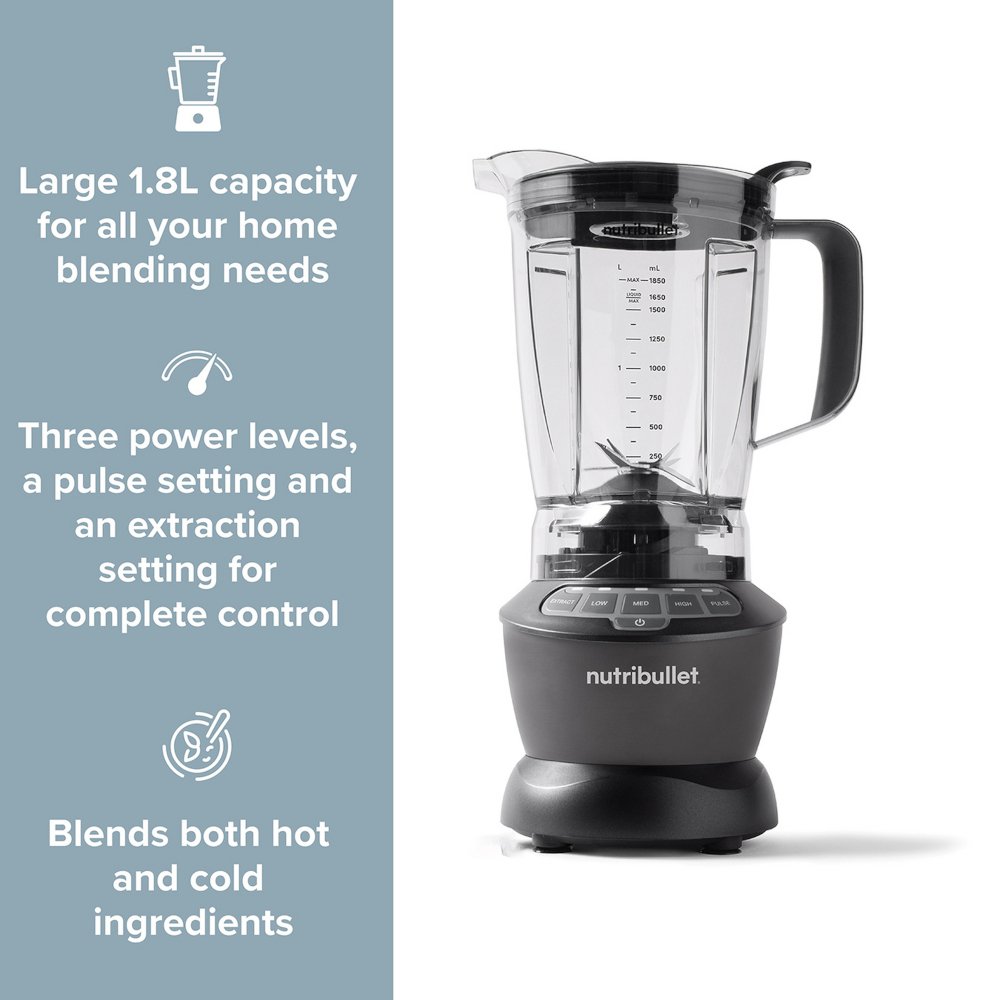 Nutribullet NBC-12A Blender Combo, Dark Grey