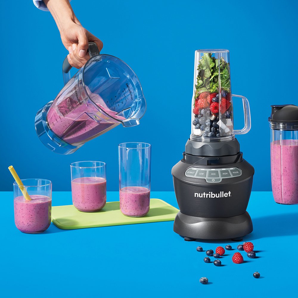 Nutribullet NBC-12A Blender Combo, Dark Grey