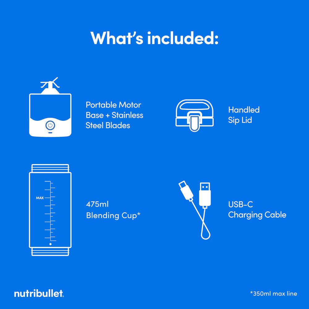Nutribullet NBG-200N Blender, Blue