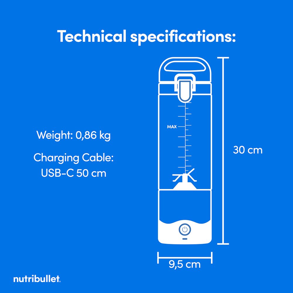Nutribullet NBG-200M Blender, Pink