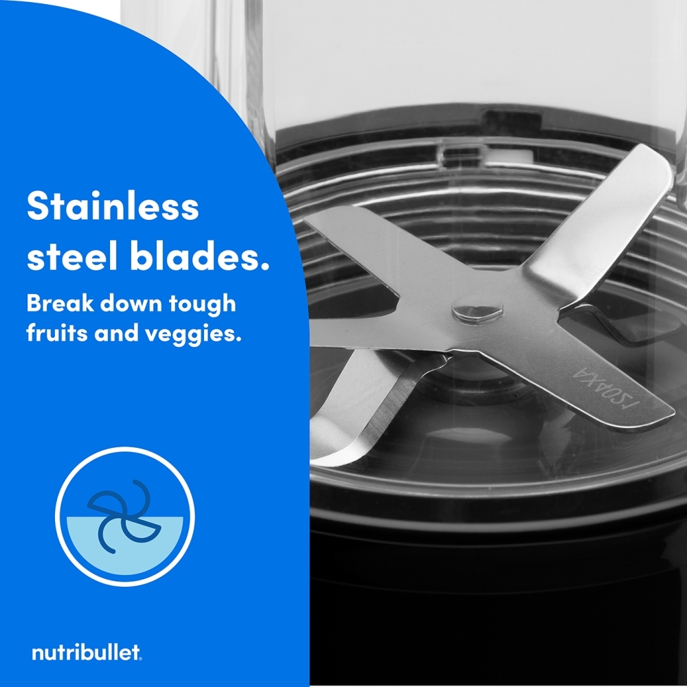 Nutribullet NB-101S 600 Series Blender, Black