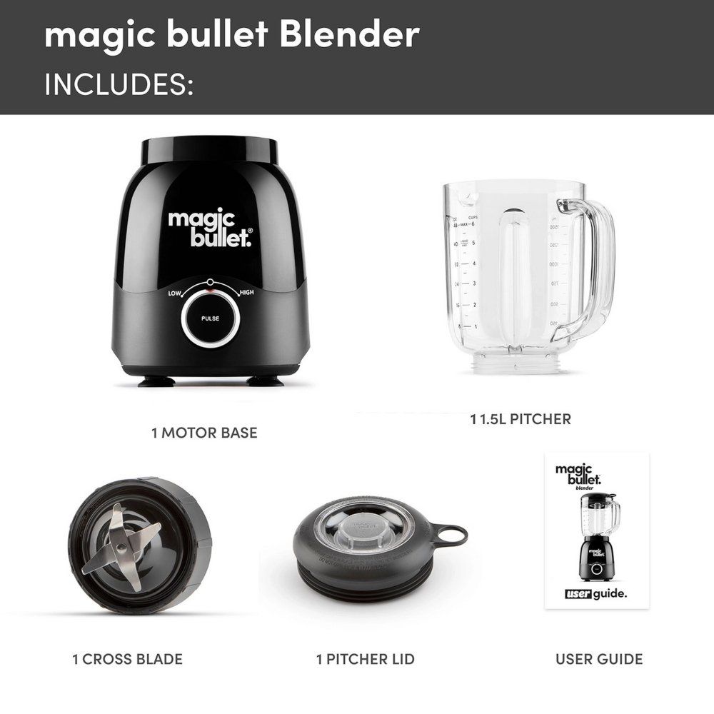 Nutribullet MBF-100 Magic Bullet Blender, Black