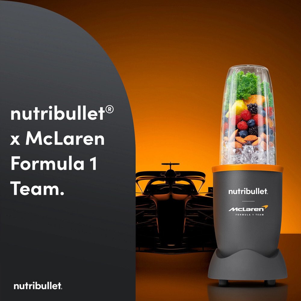 Nutribullet NB-201 McLaren Mastercard F1 Team 900 Series 6-Piece Magic Bullet Blender