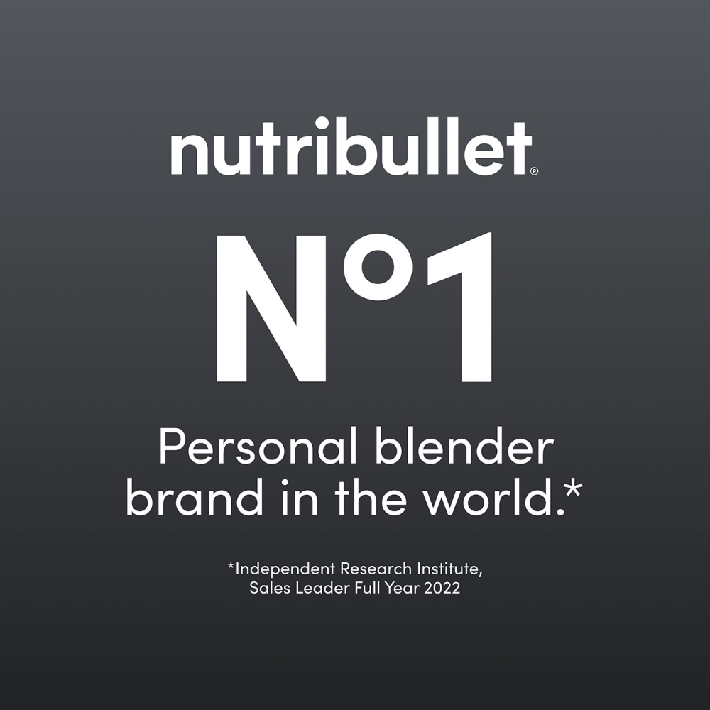 Nutribullet NB-201 McLaren Mastercard F1 Team 900 Series 6-Piece Magic Bullet Blender, Grey
