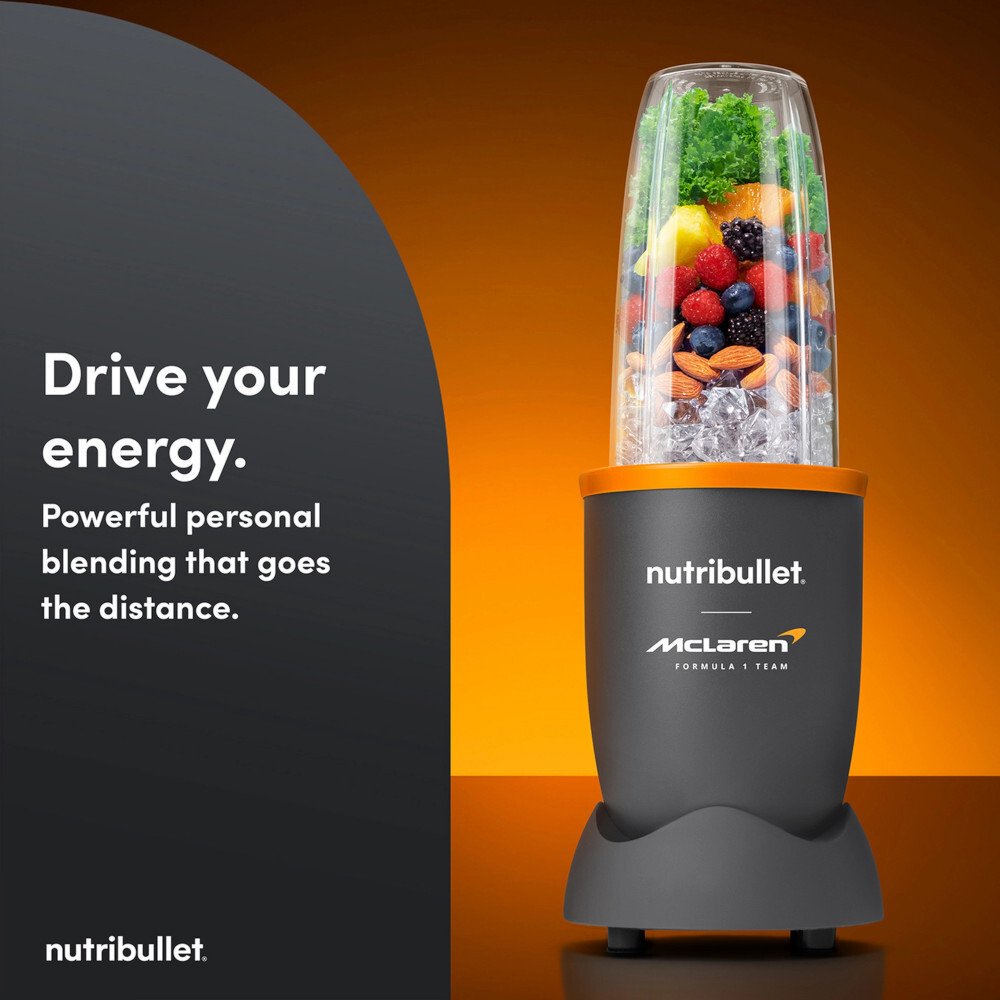 Nutribullet NB-201 McLaren Mastercard F1 Team 900 Series 6-Piece Magic Bullet Blender