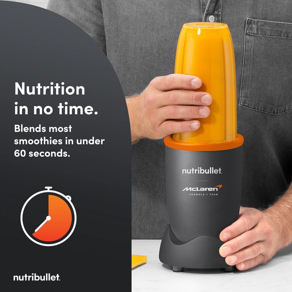 Nutribullet NB-201 McLaren Mastercard F1 Team 900 Series 6-Piece Magic Bullet Blender