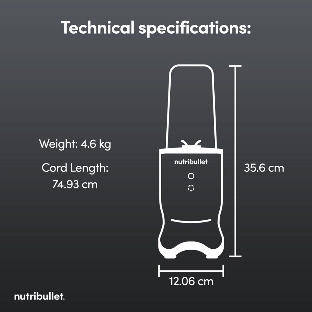 Nutribullet NB-500 McLaren Mastercard F1 Team Ultra 1200 Portable Blender