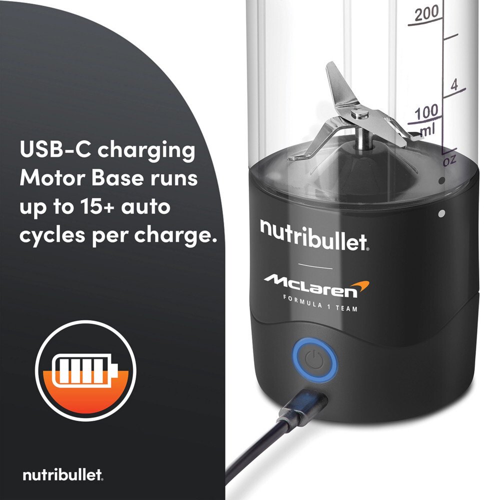 Nutribullet NBG-200 McLaren Mastecard F1 Team Portable Blender