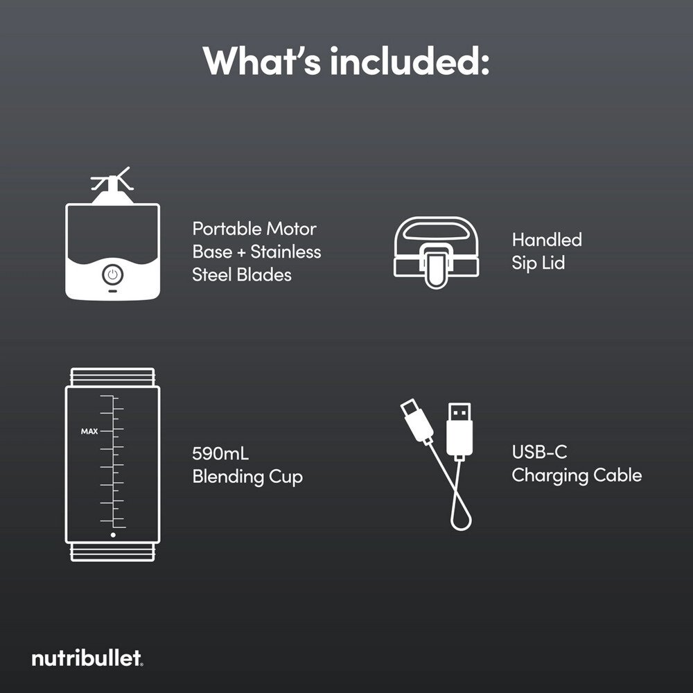 Nutribullet NBG-200 McLaren Mastecard F1 Team Portable Blender