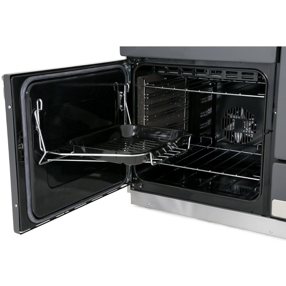 Rangemaster ELS110EISS 110cm Induction Range Cooker Elise Stainless Steel / Brushed Nickel, A Rated