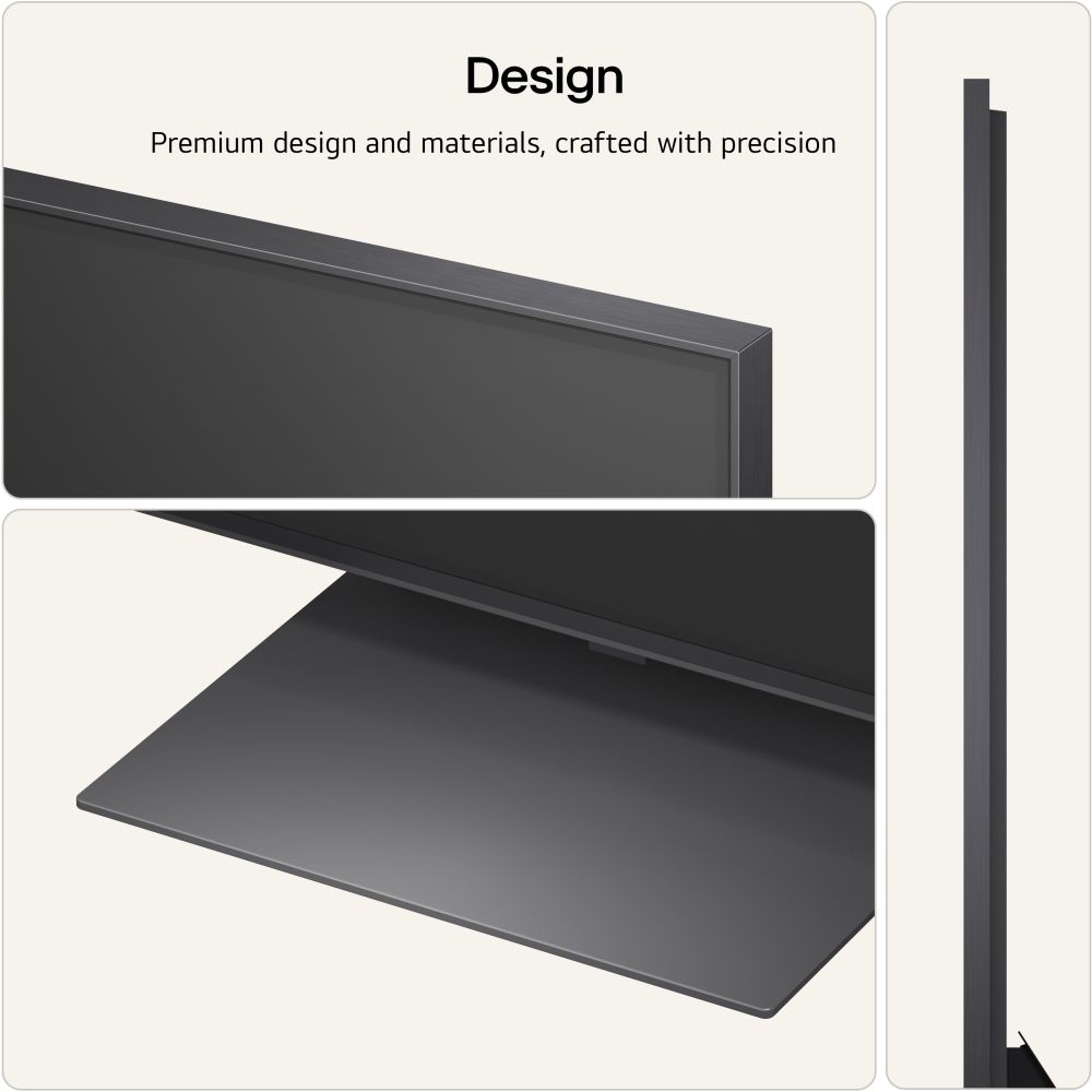 LG 100QNED87B6.AEK 100" QNED Mini LED Smart Television, 4K Ultra HD, Grey, E Rated