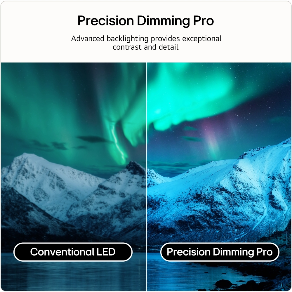 LG 100QNED87B6.AEK 100" QNED Mini LED Smart Television, 4K Ultra HD, Grey, E Rated