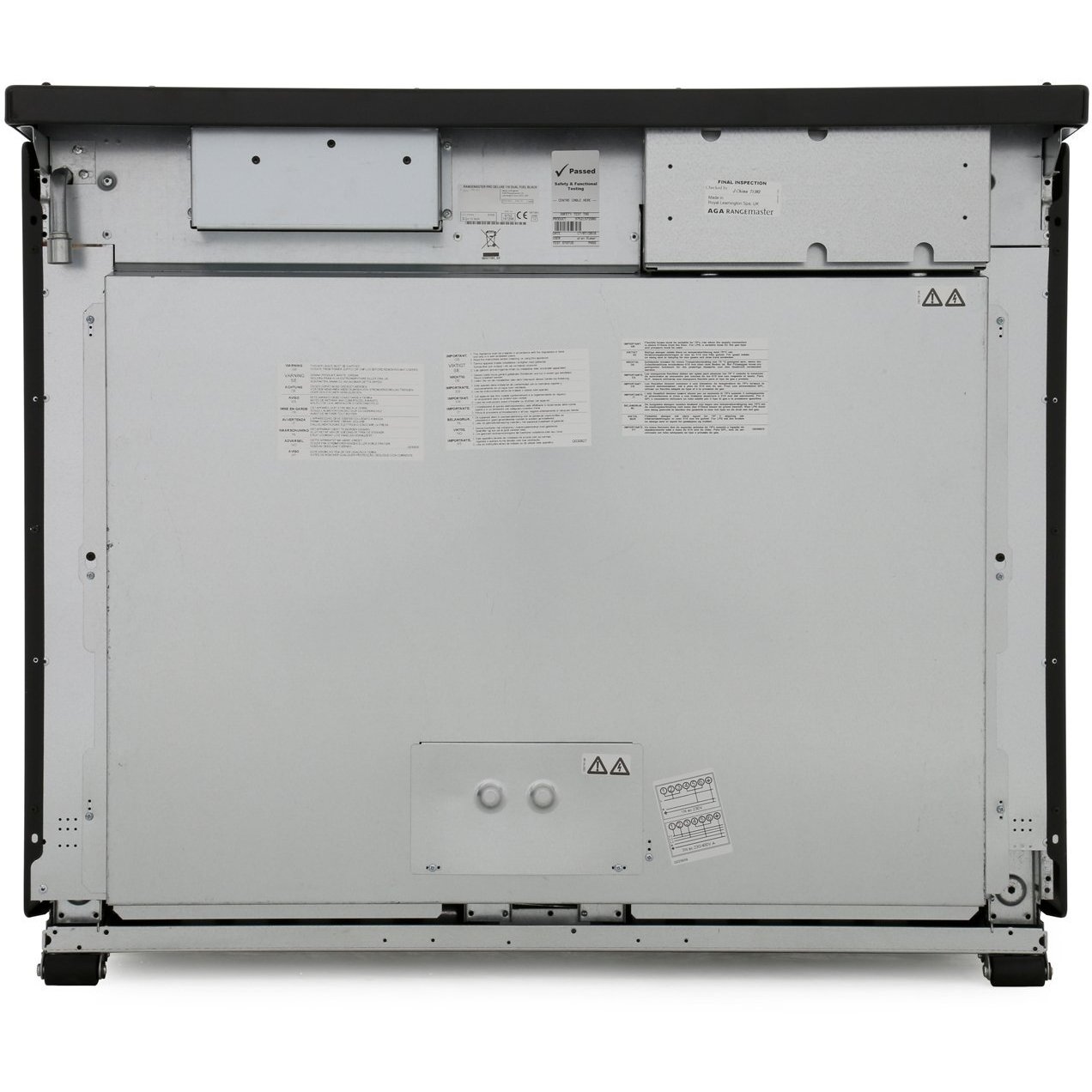 Rangemaster PDL110EICY/C 110cm Induction Range Cooker Professional Deluxe Cranberry / Chome, A Rated