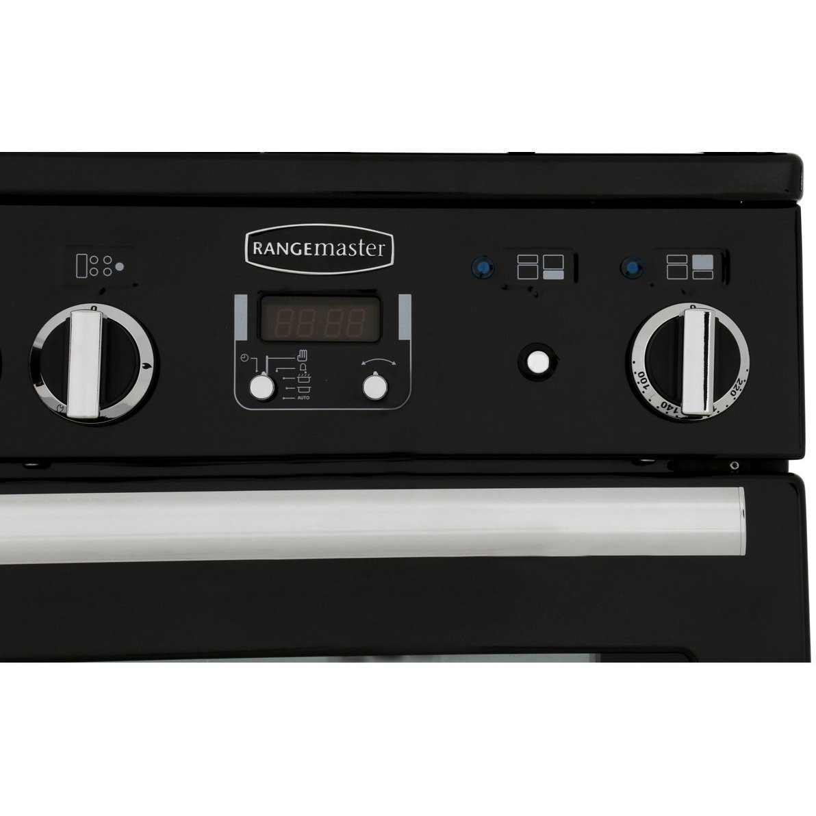 Rangemaster PDL110EIWH/C 110cm Induction Range Cooker Professional Deluxe White / Chrome, A Rated