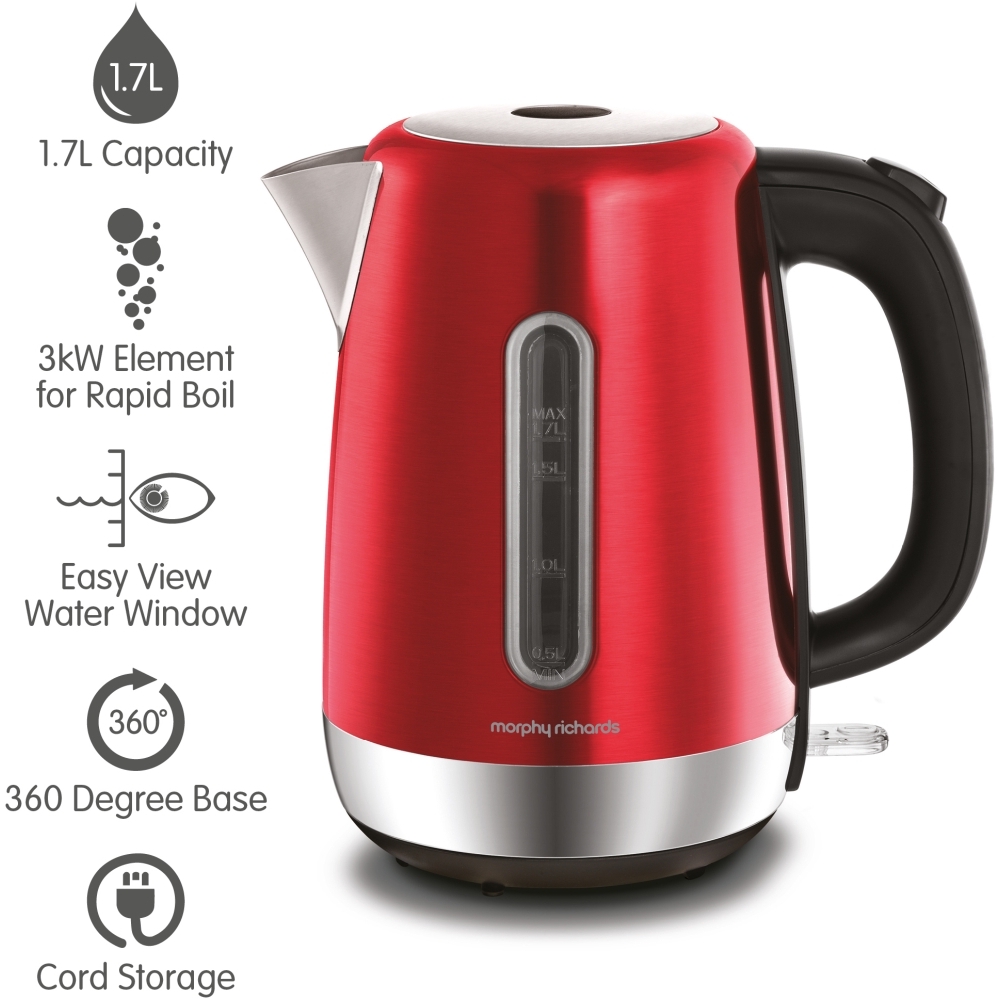 Morphy Richards 102785 Kettle, Red