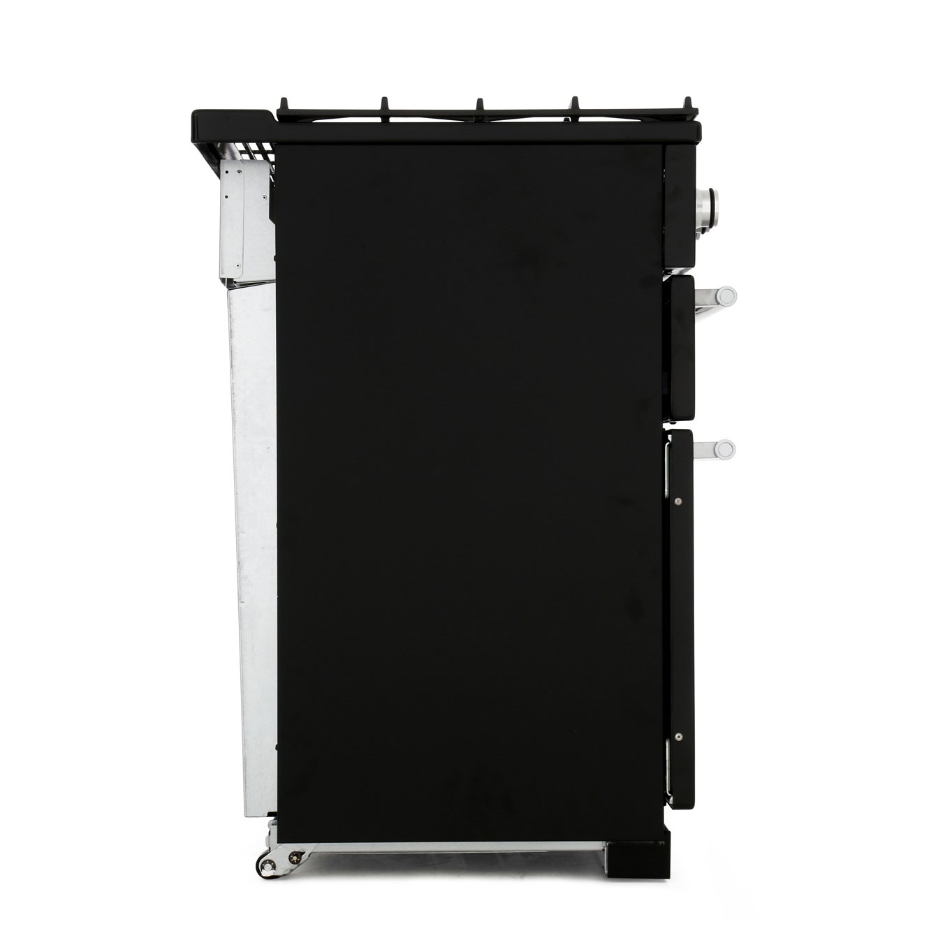 Rangemaster NEX90DFFBL/C 90cm Dual Fuel Range Cooker Nexus Black / Chrome, A Rated