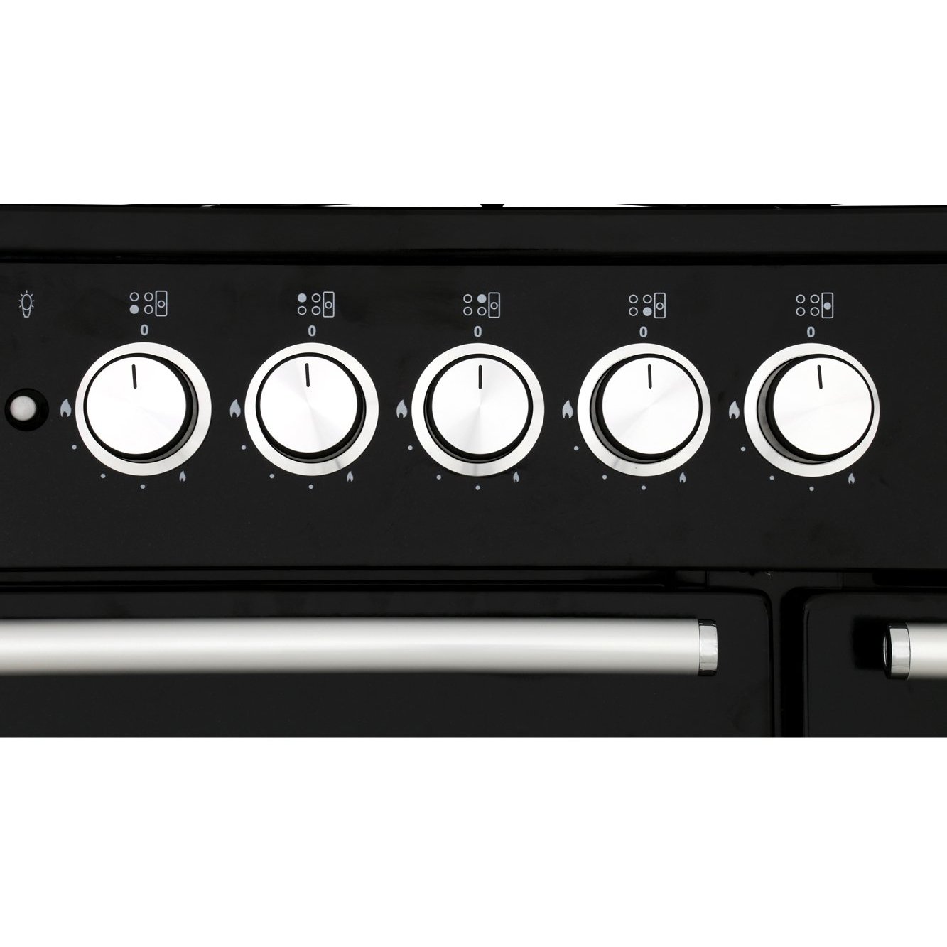 Rangemaster NEX90EIBL/C 90cm Induction Range Cooker Nexus Black / Chrome, A Rated