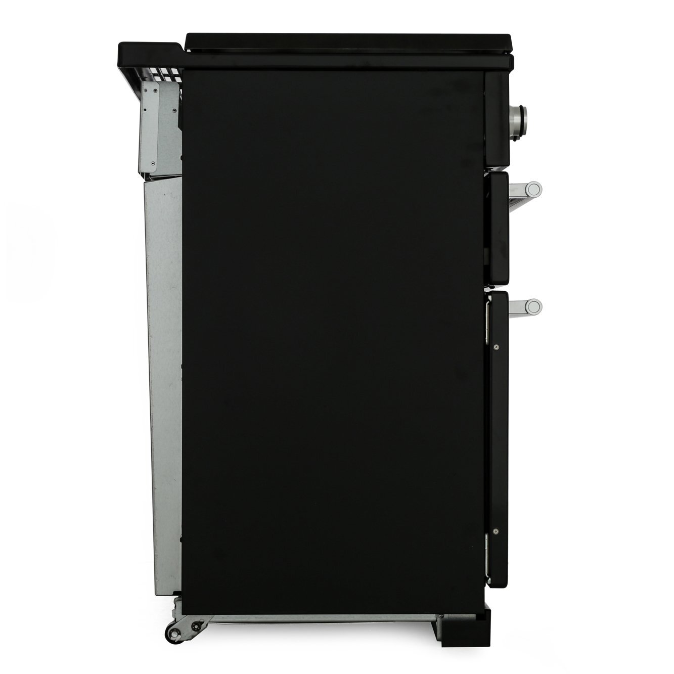 Rangemaster NEX110DFFBL/C 110cm Dual Fuel Range Cooker Nexus Black / Chrome, A Rated