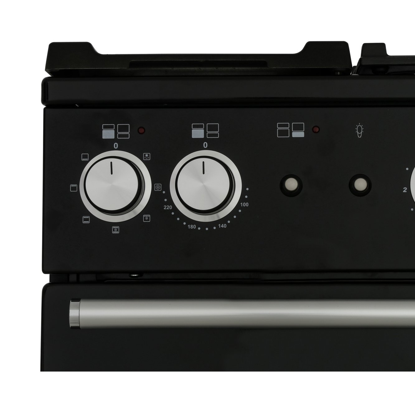 Rangemaster NEX110DFFWH/C 110cm Dual Fuel Range Cooker Nexus White / Chrome, A Rated