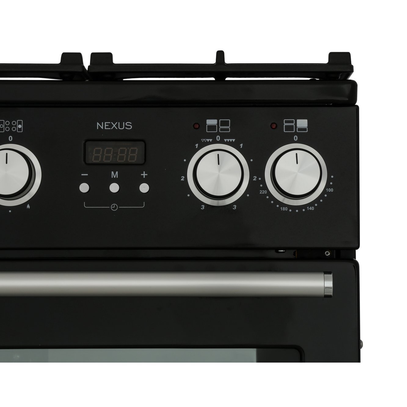 Rangemaster NEX110DFFWH/C 110cm Dual Fuel Range Cooker Nexus White / Chrome, A Rated