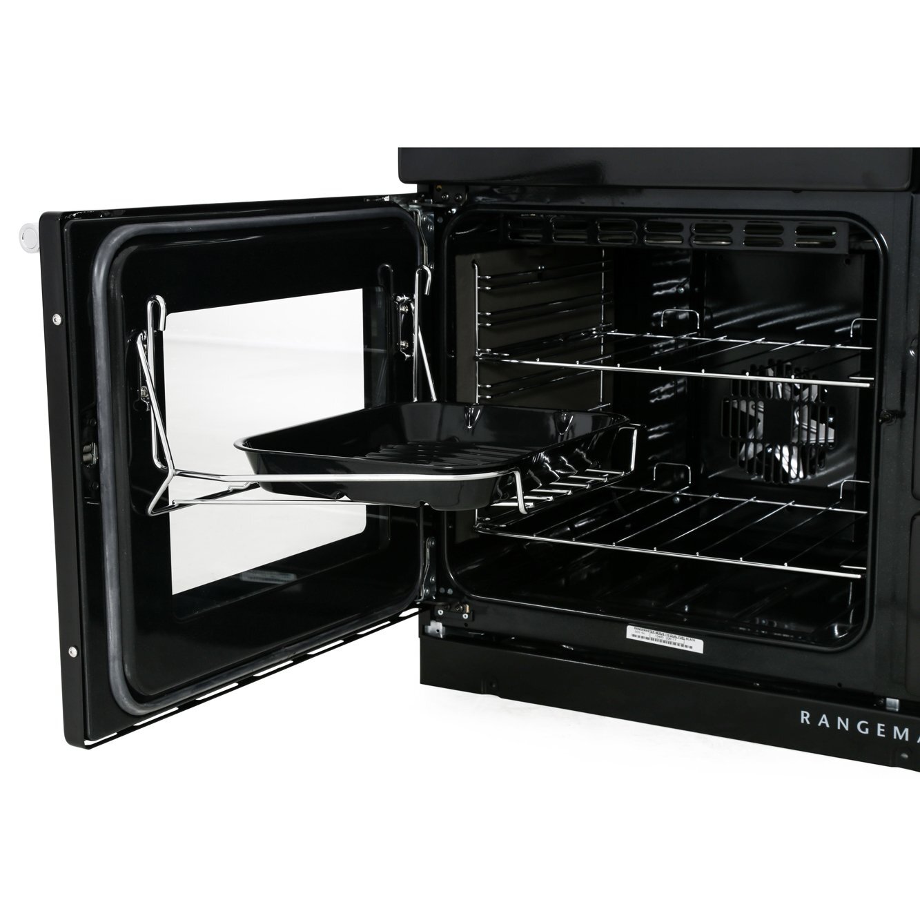 Rangemaster NEX110DFFWH/C 110cm Dual Fuel Range Cooker Nexus White / Chrome, A Rated