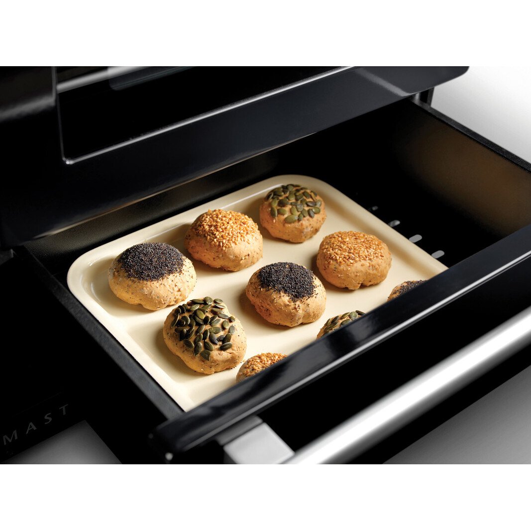 Rangemaster NEX110DFFWH/C 110cm Dual Fuel Range Cooker Nexus White / Chrome, A Rated