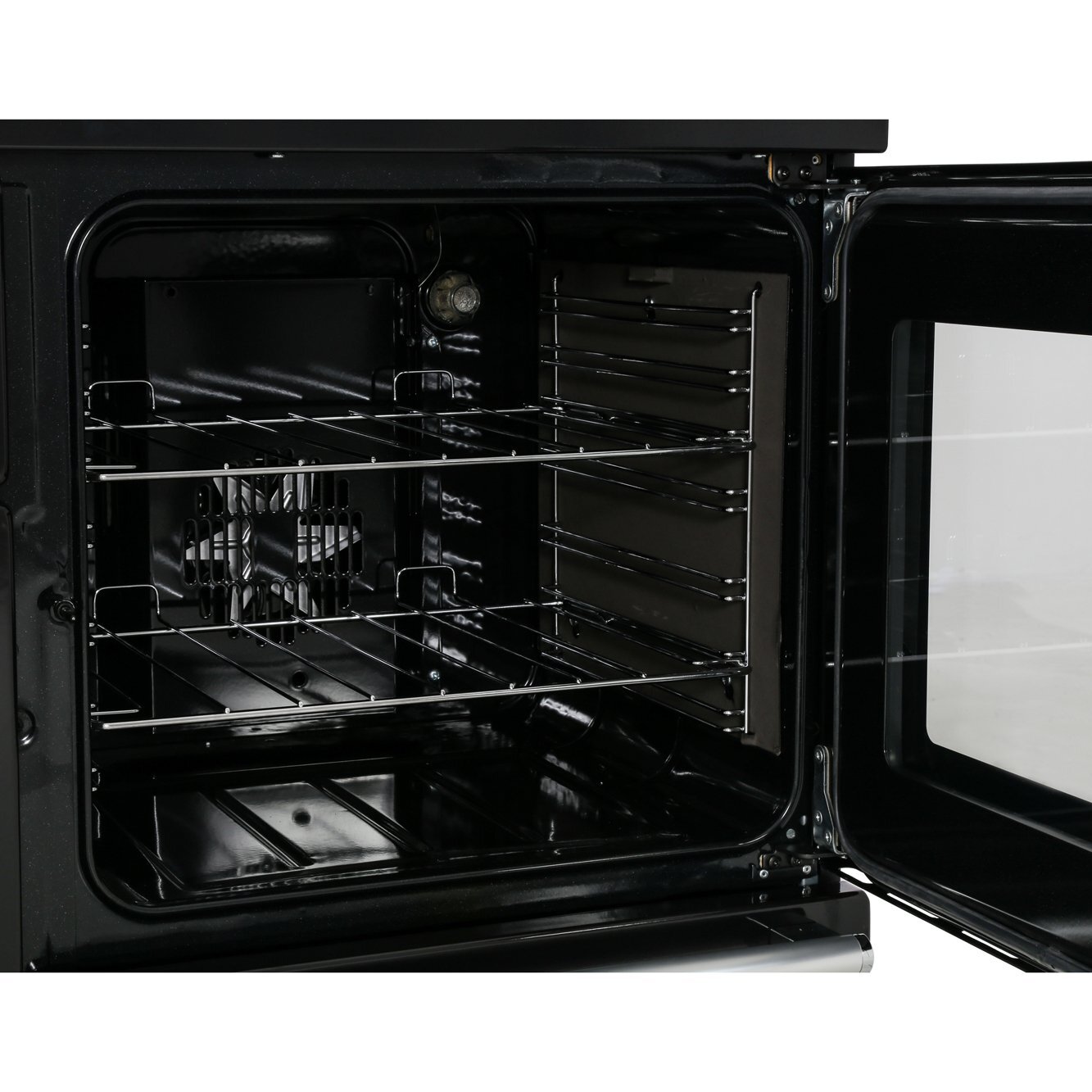 Rangemaster NEX110DFFWH/C 110cm Dual Fuel Range Cooker Nexus White / Chrome, A Rated