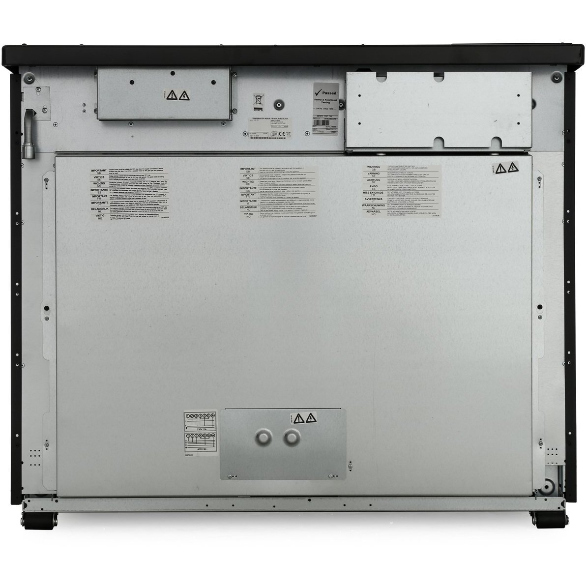 Rangemaster NEX110EISS/C 110cm Induction Range Cooker Nexus Stainless Steel / Chrome, A Rated