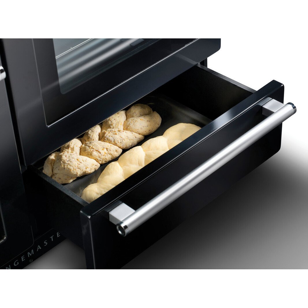 Rangemaster NEX110EIWH/C 110cm Induction Range Cooker Nexus White / Chrome, A Rated