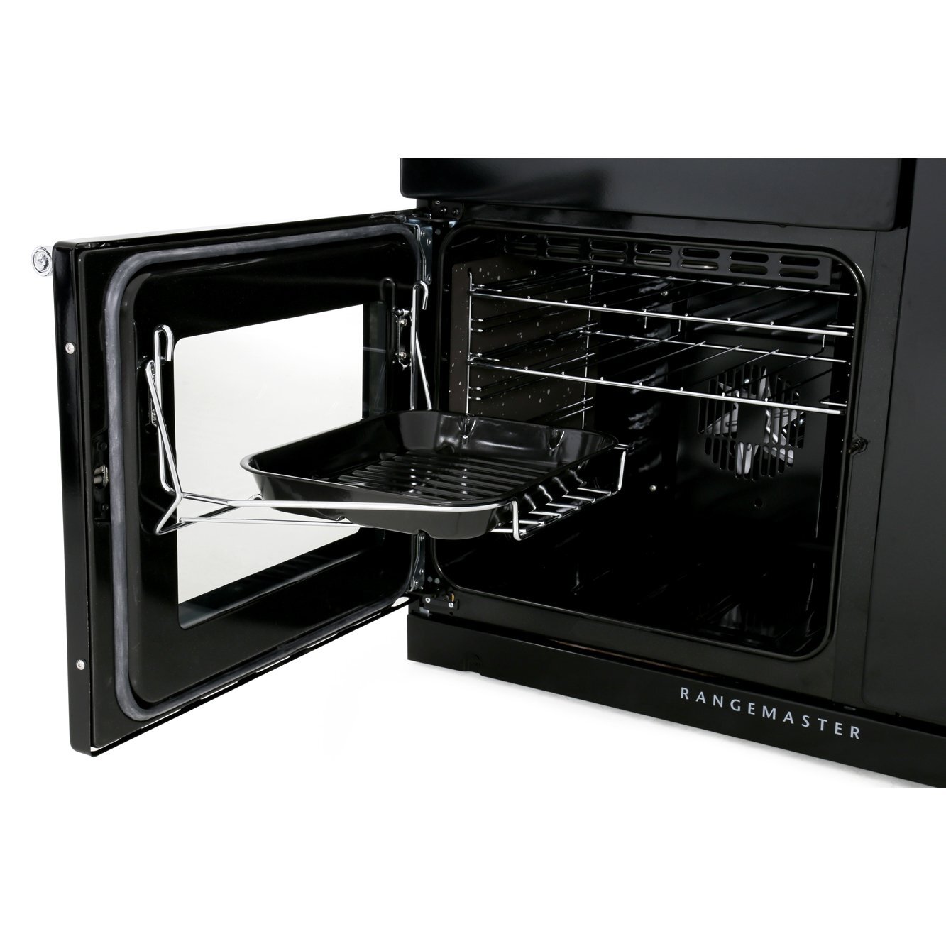 Rangemaster NEX90EISL/C 90cm Induction Range Cooker Nexus Slate / Chrome, A Rated