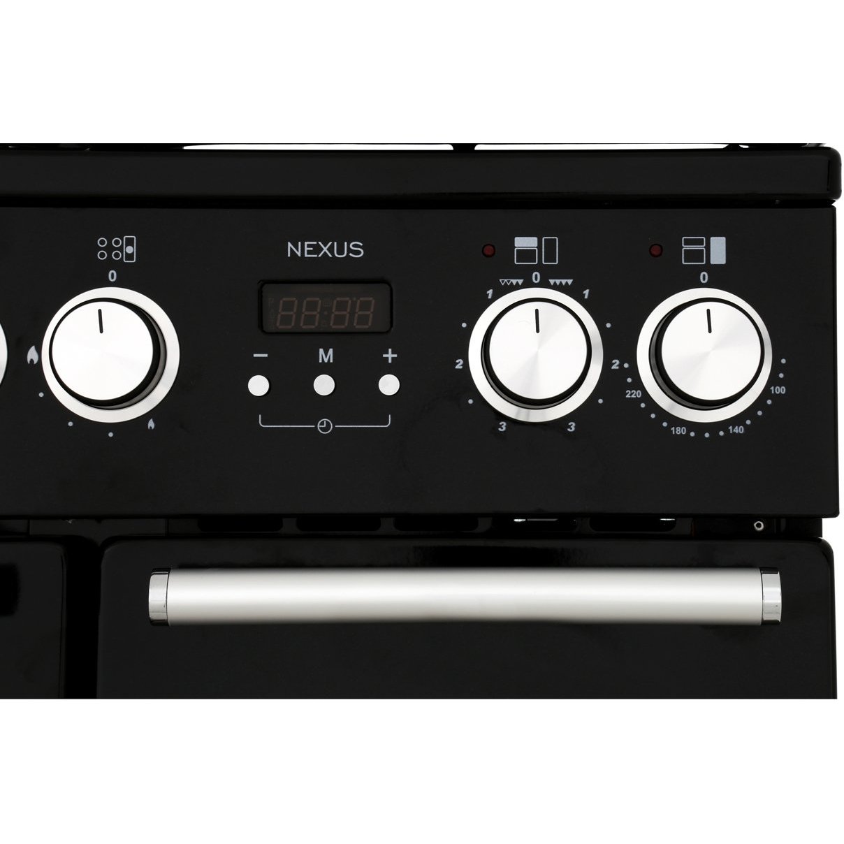Rangemaster NEX90EISL/C 90cm Induction Range Cooker Nexus Slate / Chrome, A Rated