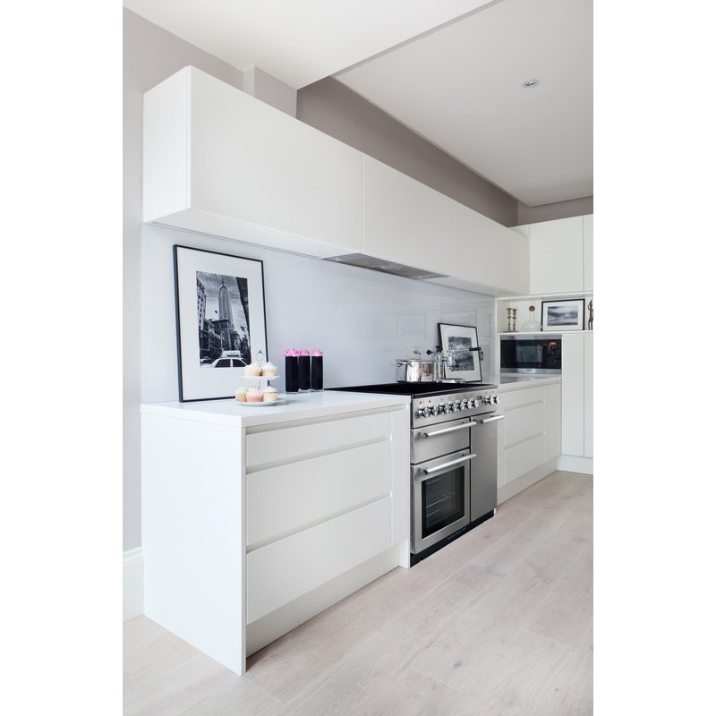 Rangemaster NEX90EIWH/C 90cm Induction Range Cooker Nexus White / Chrome, A Rated