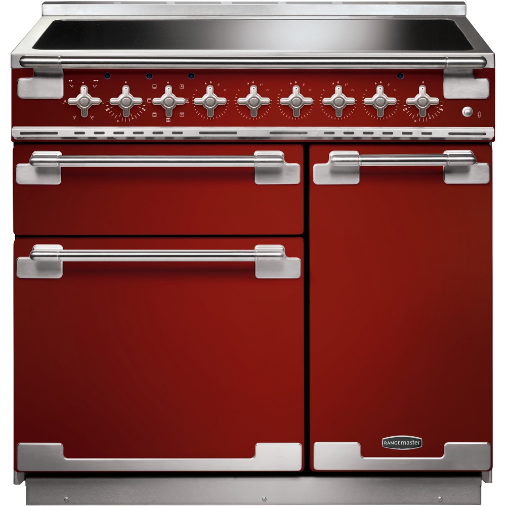 Buy Rangemaster 90cm Electric Induction Range Cooker + 90cm Chimney
