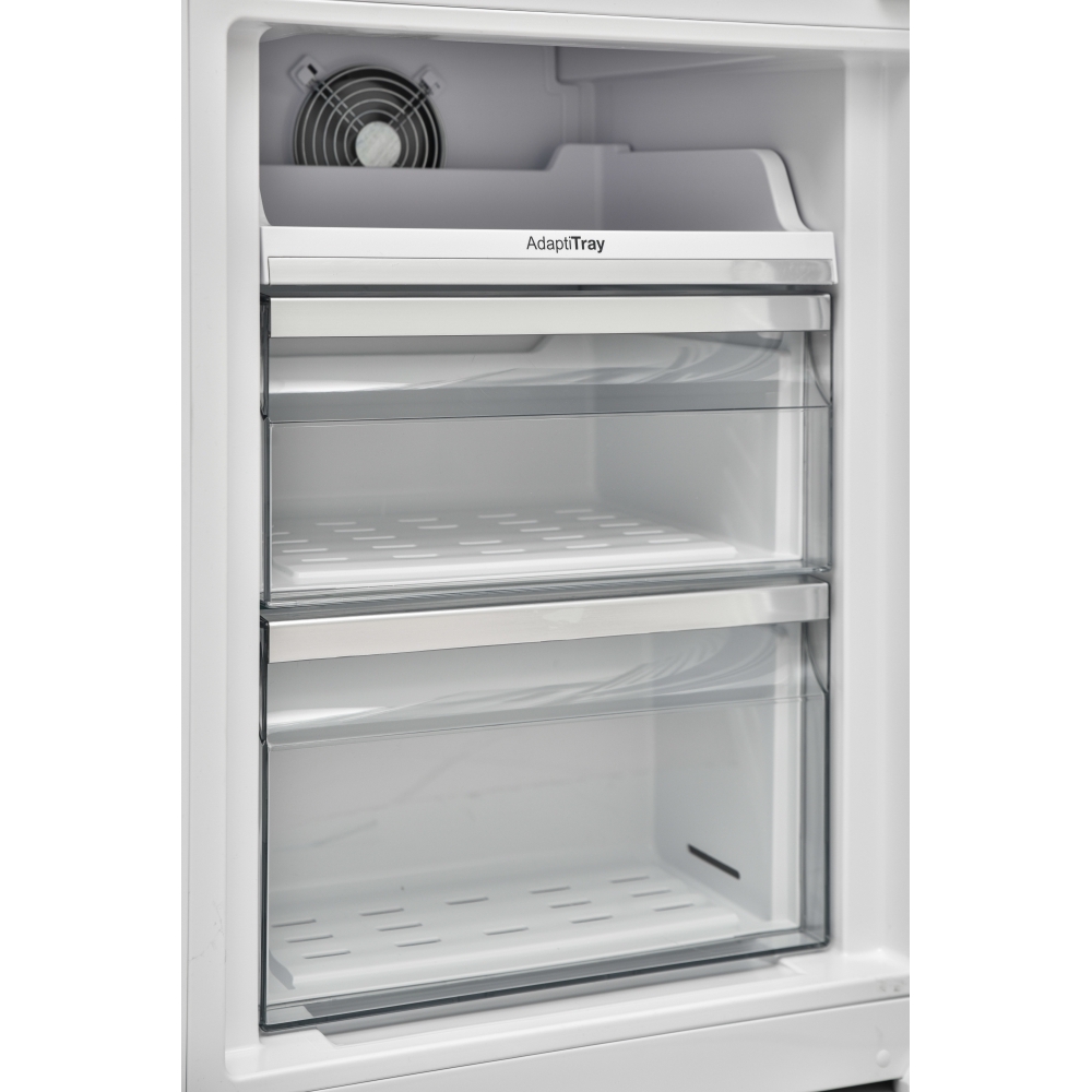 Sharp SJ-BE237M01X-EN No Frost Integrated Fridge Freezer, Sliding Hinge, 70/30, White, E Rated