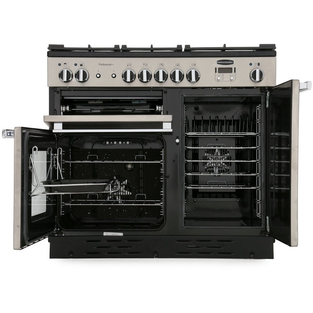 Rangemaster Professional Plus PROP100NGFSS/C 100cm Gas Range Cooker