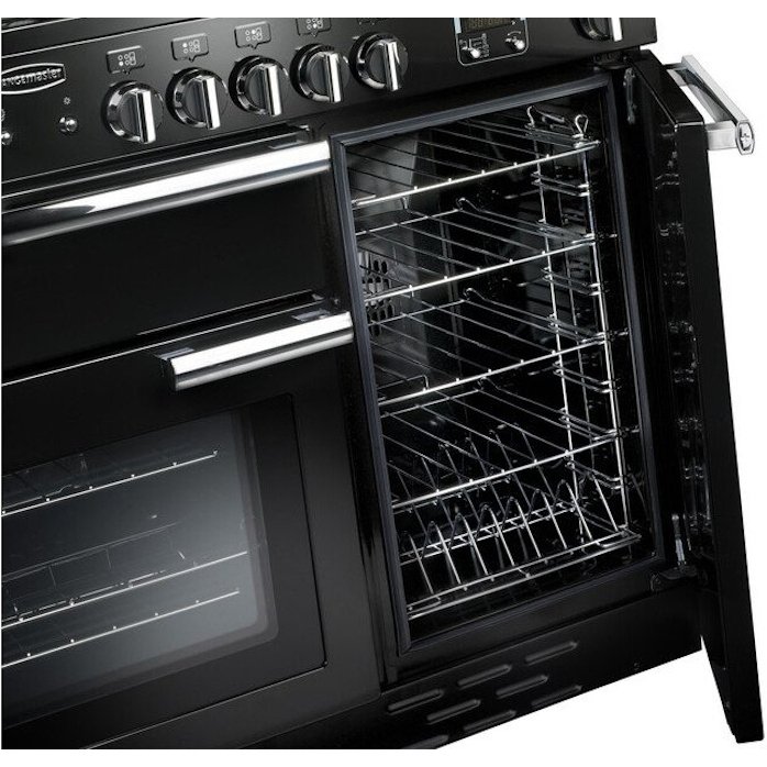 Rangemaster PROP100ECSS/C 100cm Ceramic Range Cooker Professional Plus Stainless Steel / Chrome, A Rated