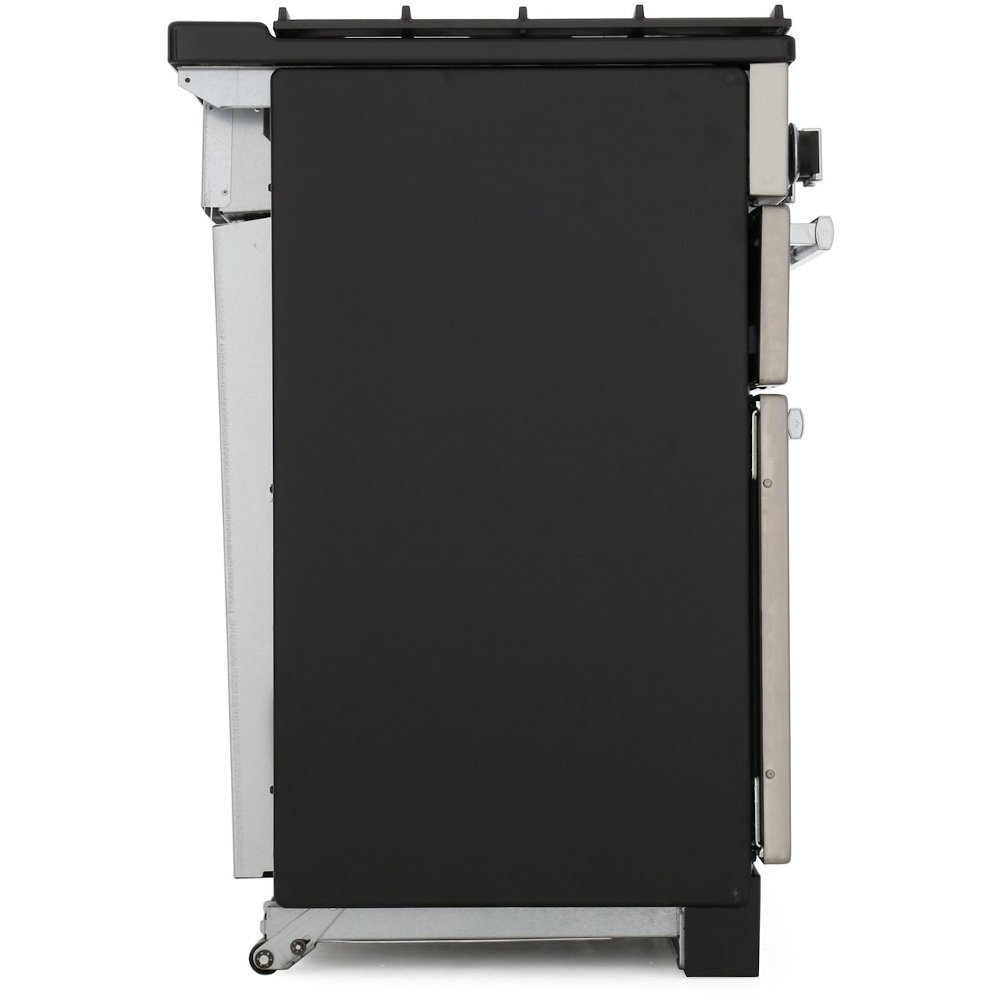 Rangemaster PROP100ECBL/C 100cm Ceramic Range Cooker Professional Plus Black / Chrome, A Rated