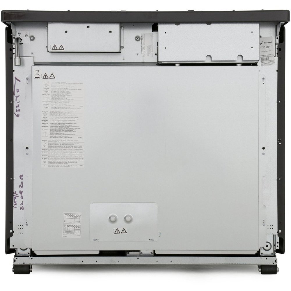 Rangemaster PROP100ECBL/C 100cm Ceramic Range Cooker Professional Plus Black / Chrome, A Rated