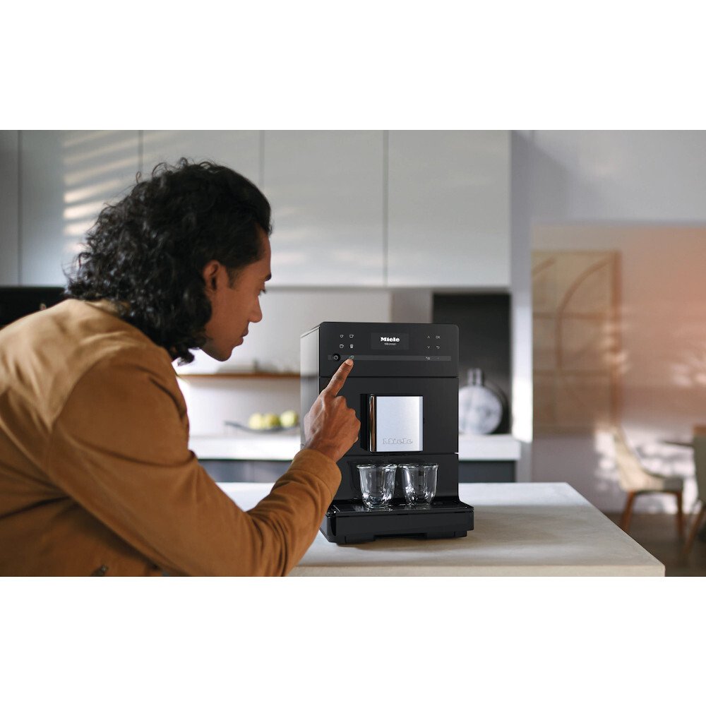 Miele CM 5410 Silence Obsidian Black Coffee Machine