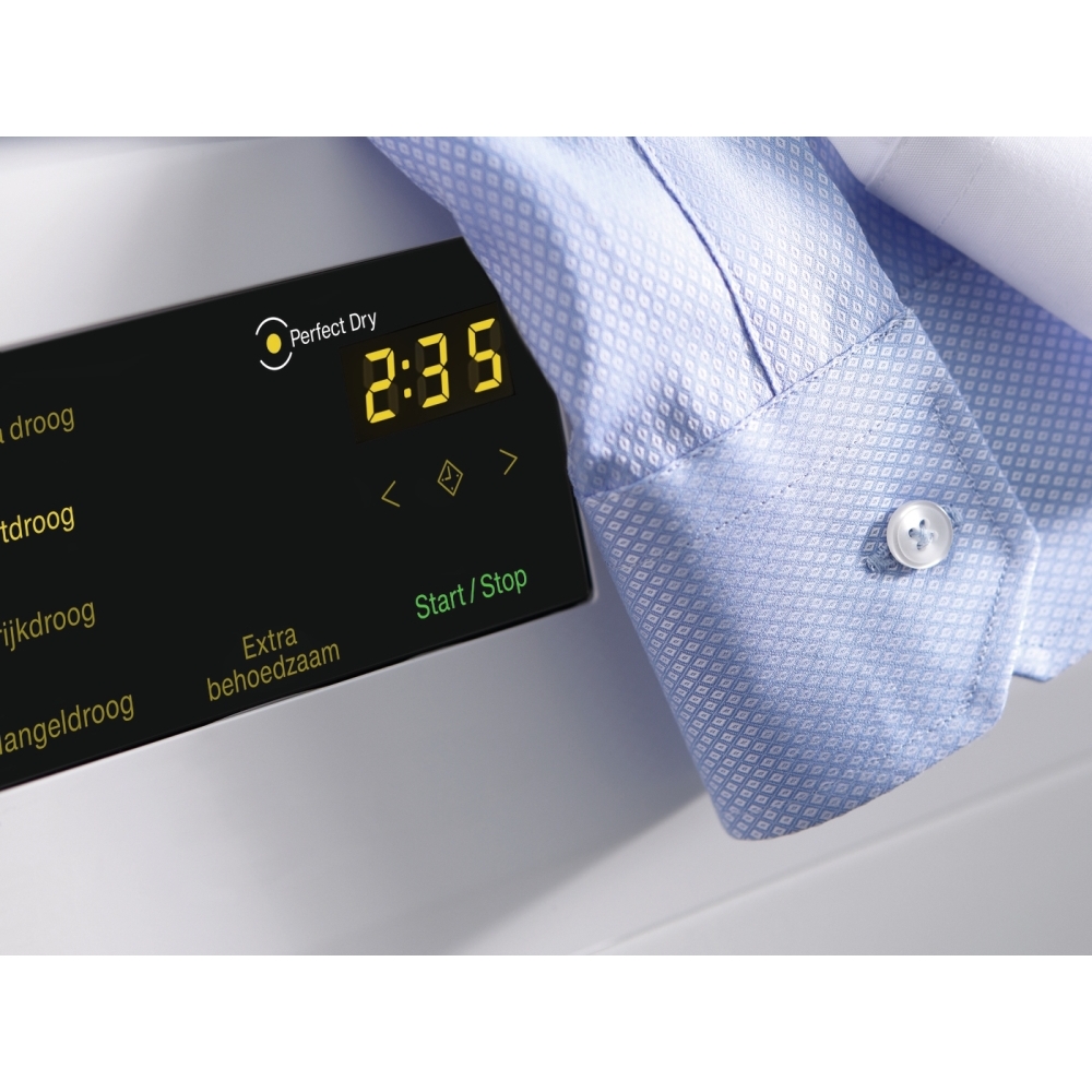 Miele WTD 163 Lotus White Washer Dryer, 8kg/5kg, 1500 Spin, A Rated