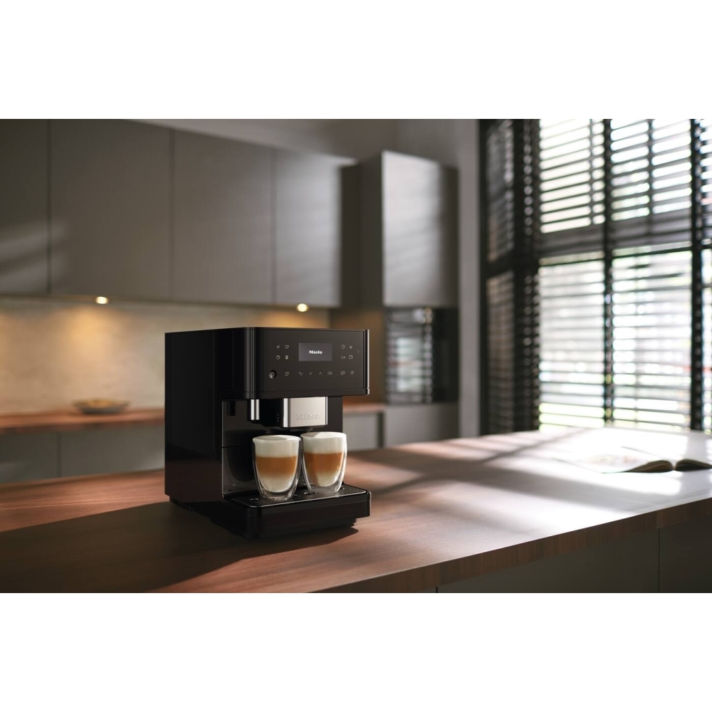 Miele CM6160 Obsidian Black Coffee Machine