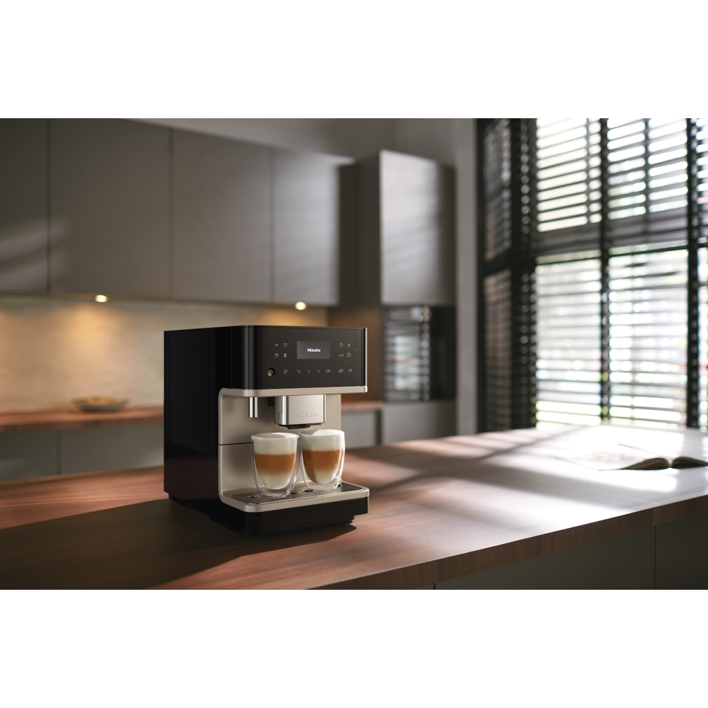 Miele CM 6360 MilkPerfection Obsidian Black Coffee Machine