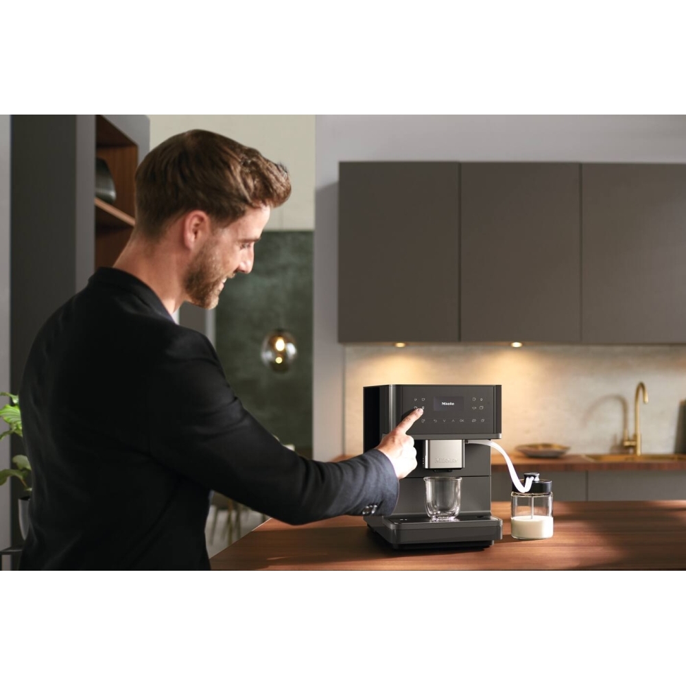 Miele CM6560 Graphite Grey Pearl Finish Coffee Machine