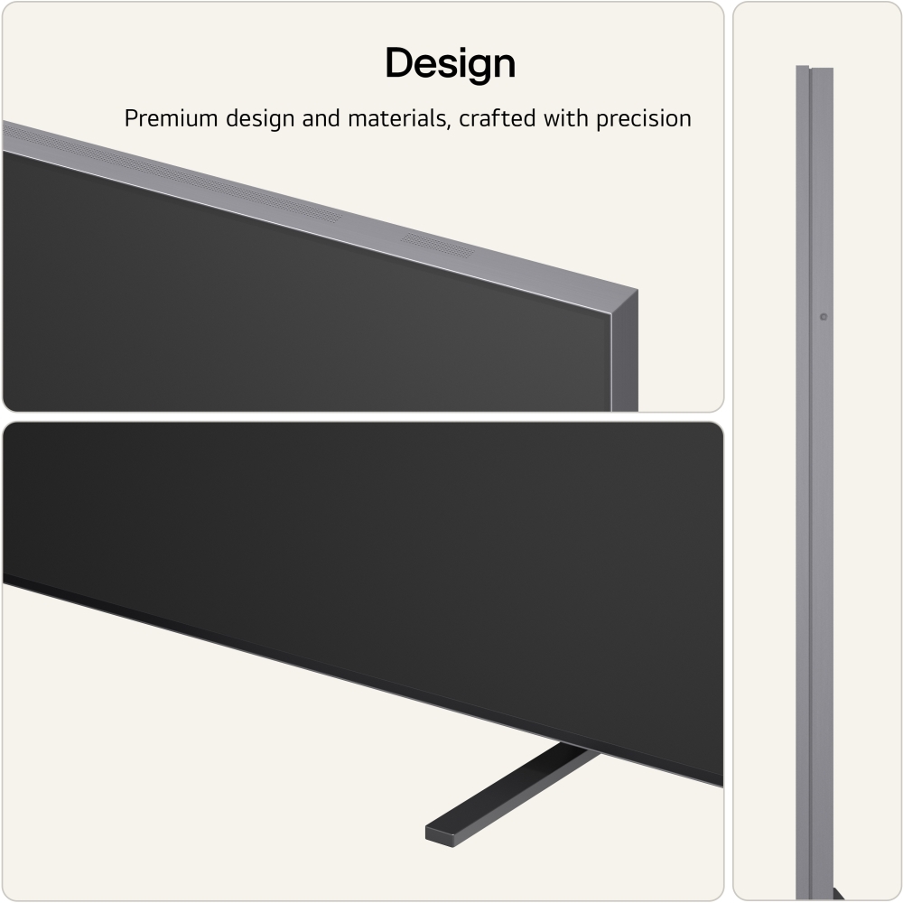 LG 115QNED93B6AEKQ 115" QNED Smart Television, 4K Ultra HD, Black, F Rated